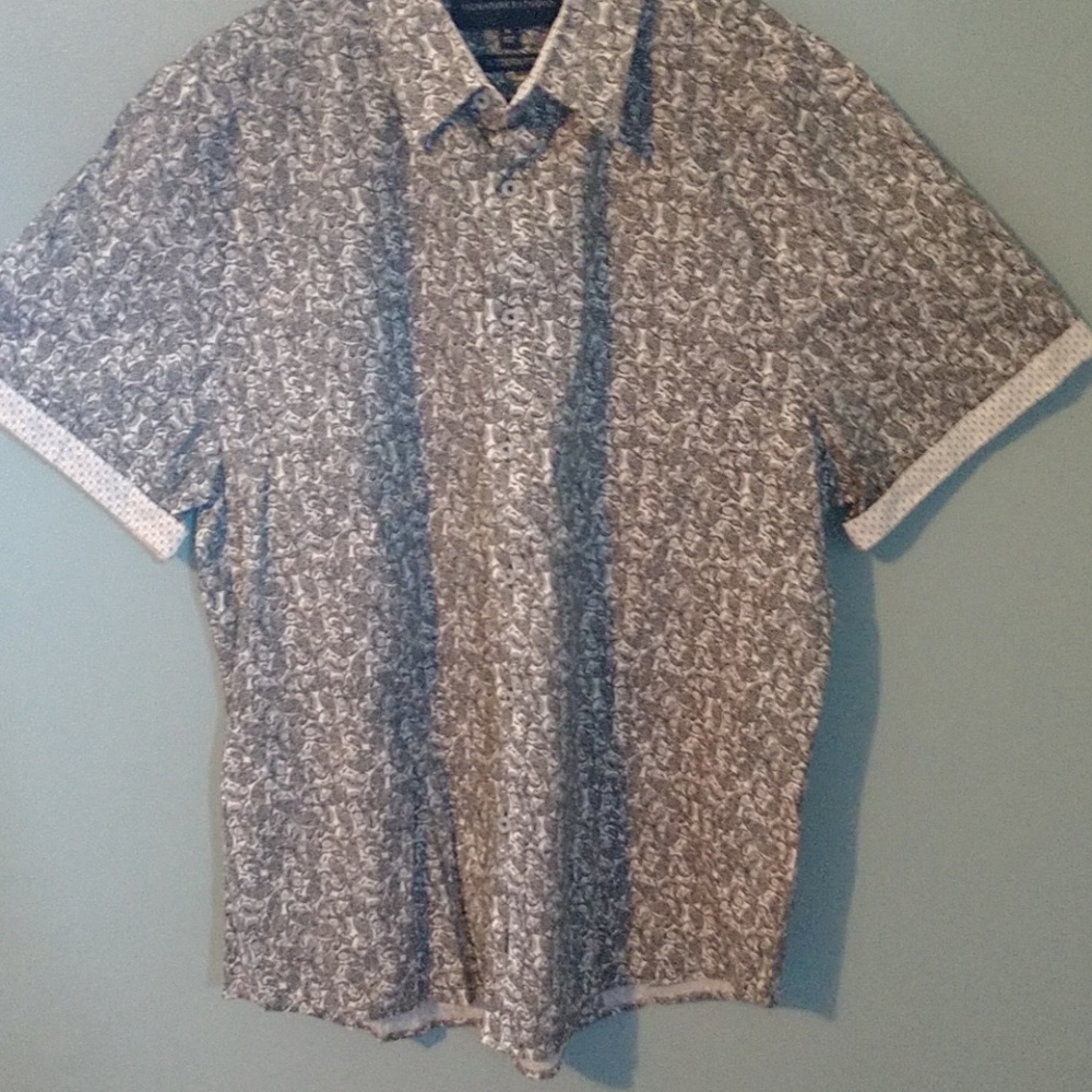 Men's XL Button Down Short sleeve